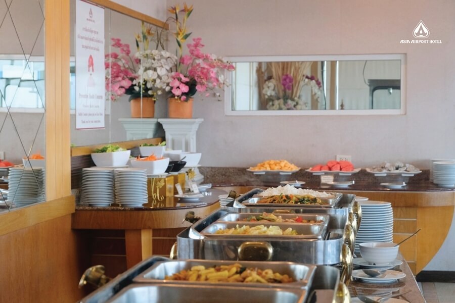 Asia Airport Hotel : ห้องอาหาร ออคิด