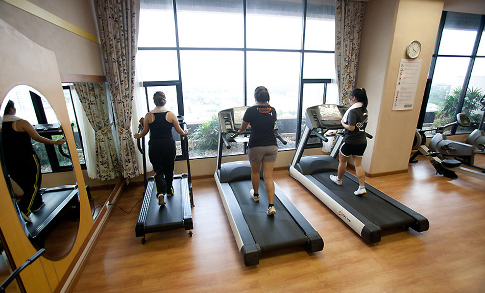 Asia Airport Hotel : Fitness Room