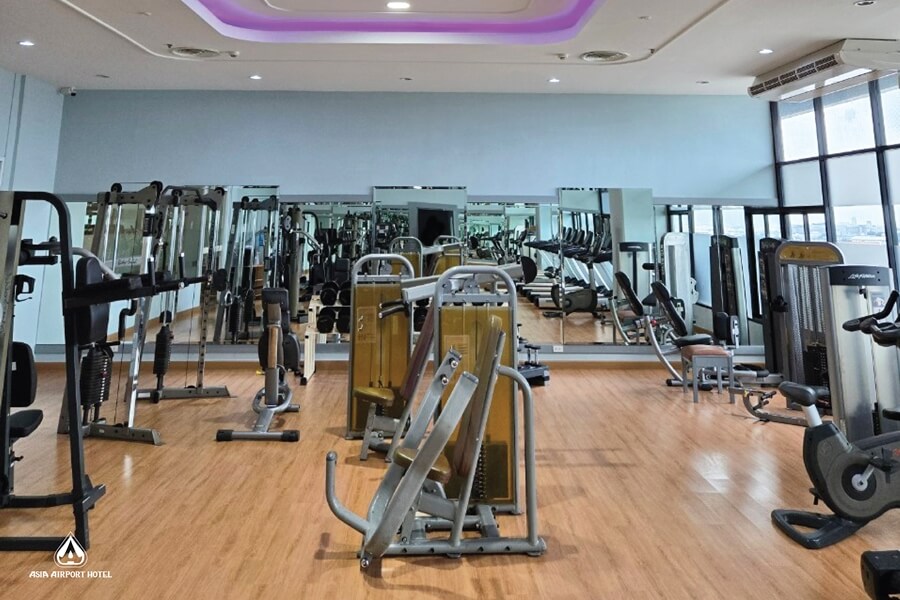 Asia Airport Hotel : ฟิตเนส เซ็นเตอร์