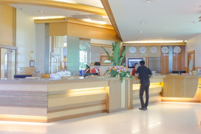Asia Airport Hotel : Reception