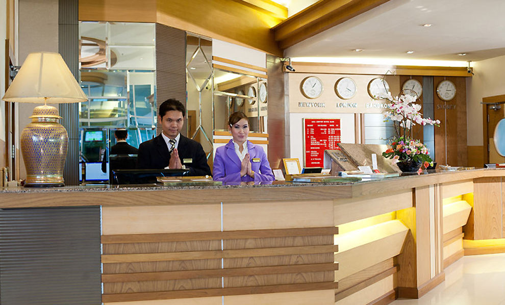 Asia Airport Hotel : Reception