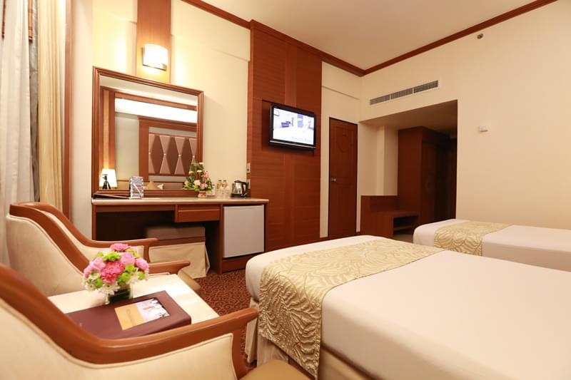 曼谷亚洲酒店 : 高级双人间