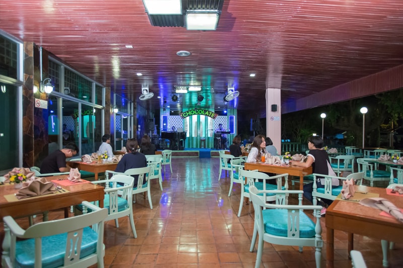 Asia Pattaya Hotel : Garden Terrace